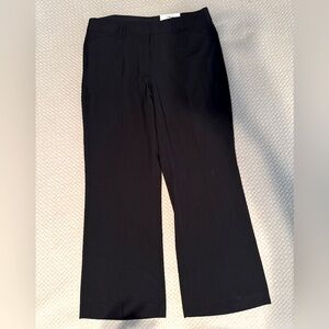 INC Women’s Dress Pants Curvy Boot Leg Comfort Waistband 14 Regular Length NWT